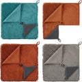 Qwfrk Dual Surface Chenille Wheel Cleaning Cloth Set of 3 - Product view