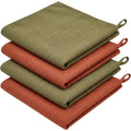 Qwfrk Herringbone Microfiber Interior Detailing Cloth Set of 4 - Product view